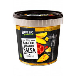 Mango und Habanero salsa...
