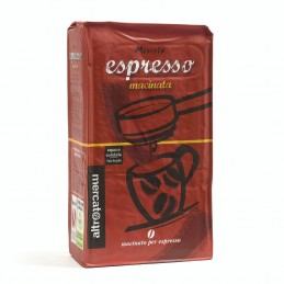Espresso gemahlener Kaffee...